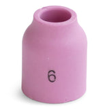 Size 6 Stubby Gas Lens Tig Cup