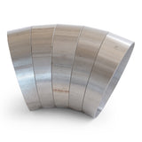 304 Stainless Steel Pie Cuts - 5 Pack (45°)