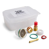 Size 16 Pyrex Glass Gas Lens Cup Kit