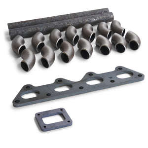 Carbon Steel 4 Cylinder Turbo Manifold Kit