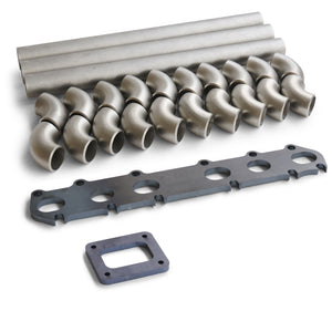 Stainless Steel 6 Cylinder Turbo Manifold Kit